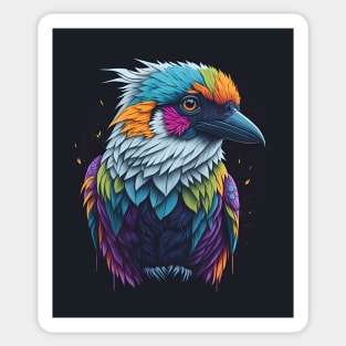 Rainbow Kookaburra Sticker